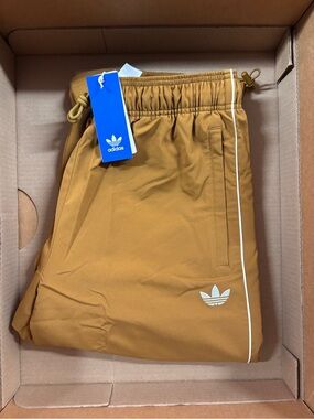 adidas Hoop Pants Bronze Men’s Size Medium JM9965